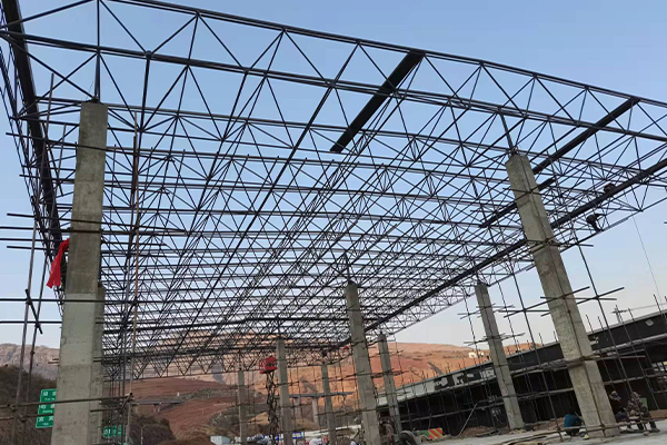 黄石钢结构网架图片