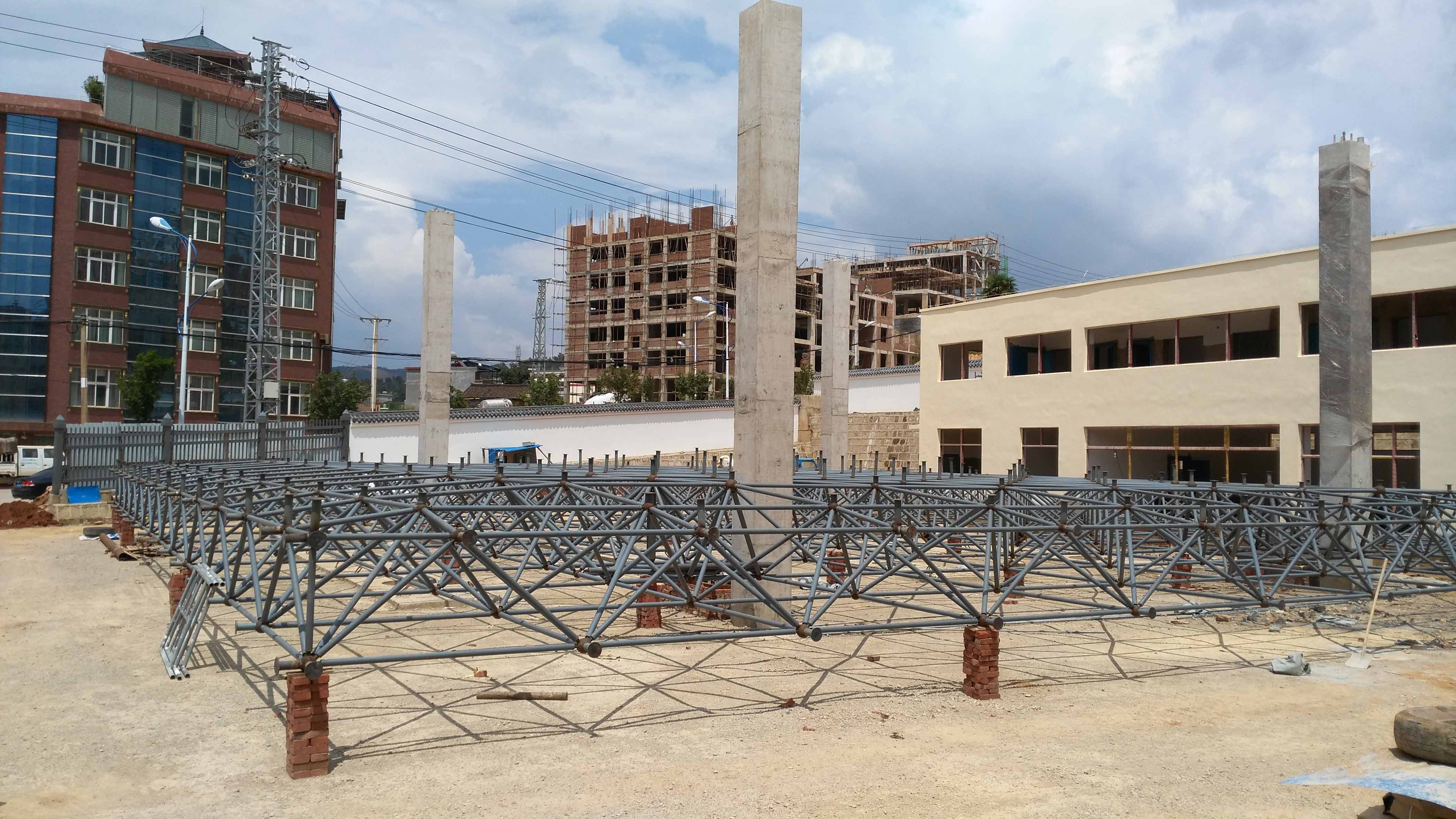 黄石小型加油站网架